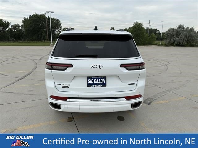 Used 2023 Bright White Clear Coat Jeep Overland image 5