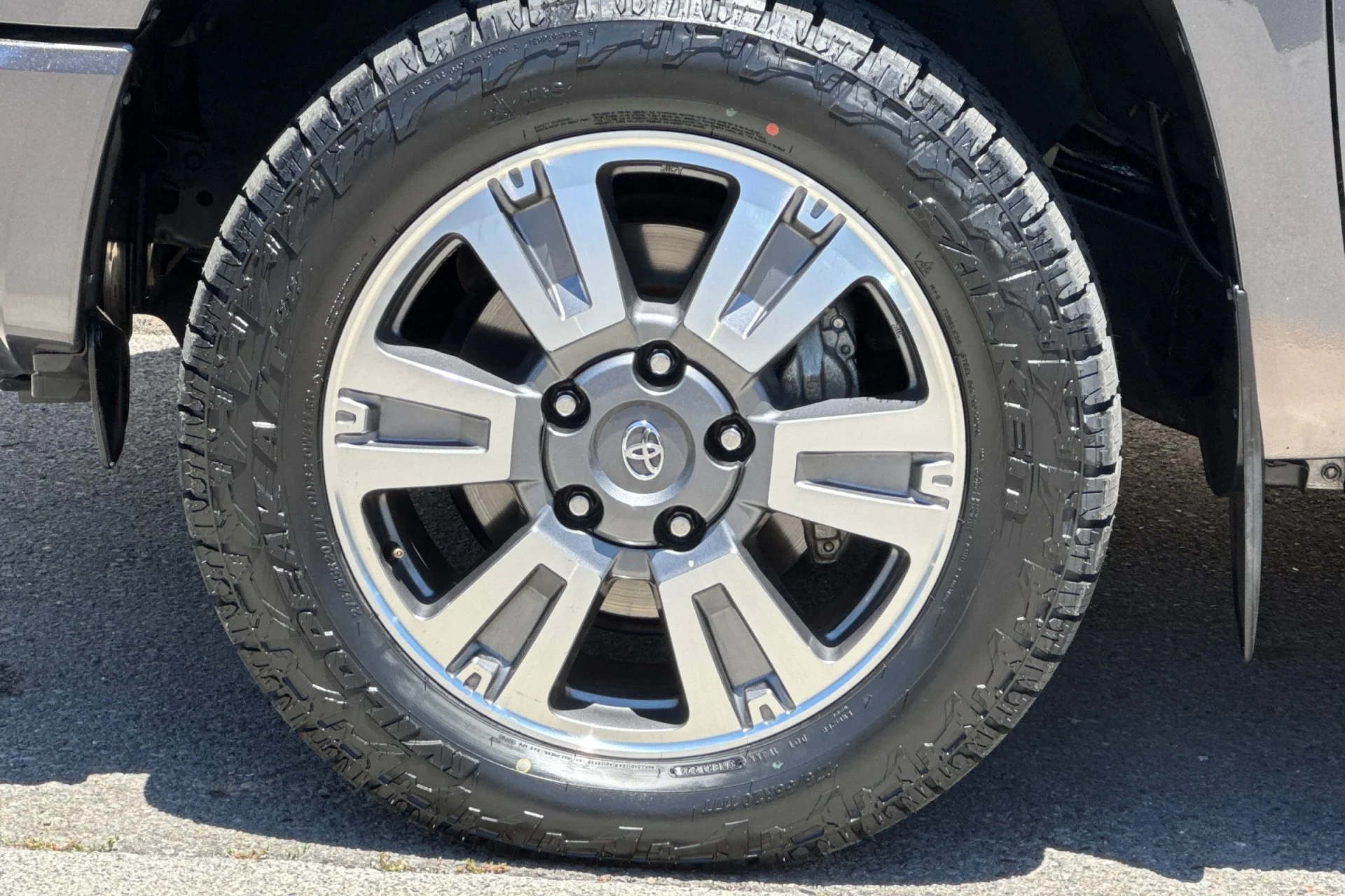 Used 2021 Magnetic Gray Metallic Toyota Platinum CrewMax 5.5
