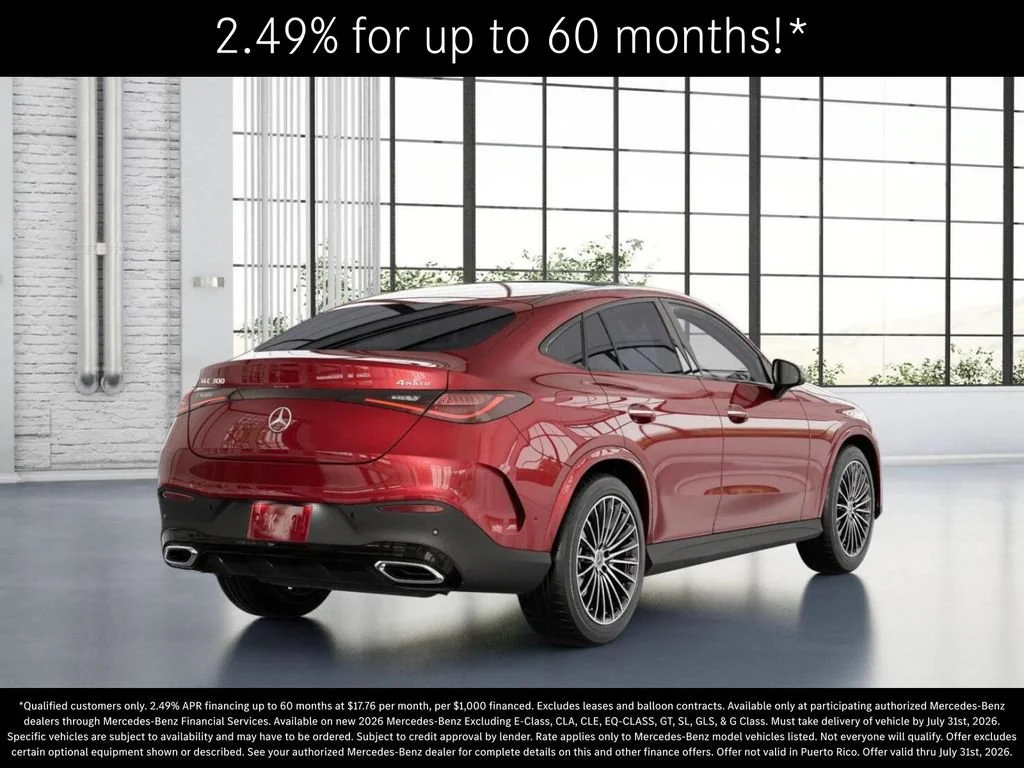 New 2026 MANUFAKTUR Patagonia Red Metallic Mercedes-Benz GLC 300 image 64