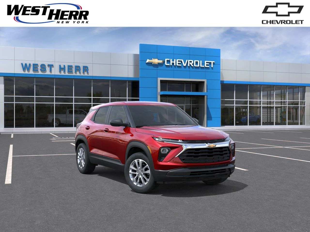 New 2026 Apex Red Chevrolet LS image 1