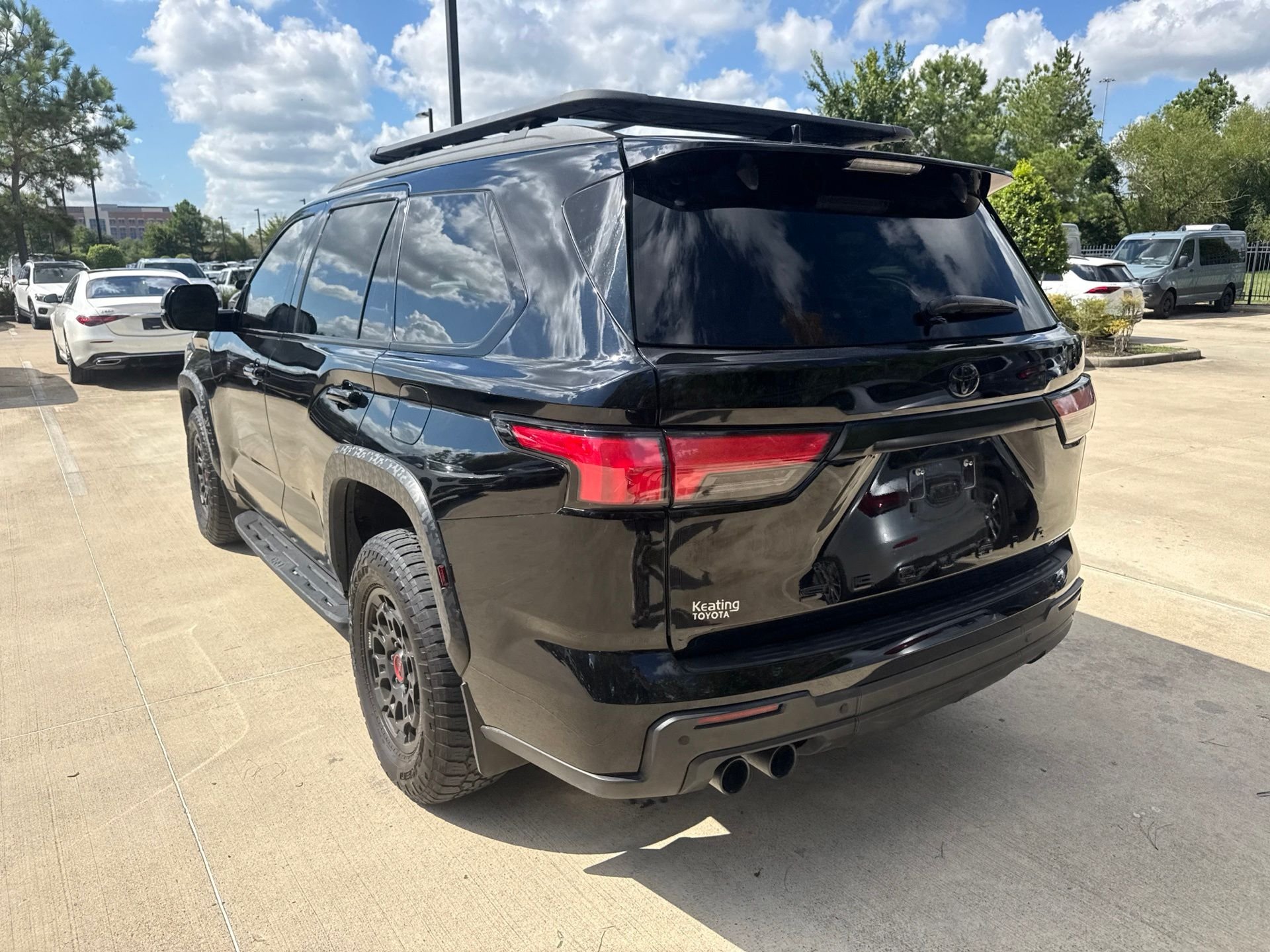 Used 2025 Midnight Black Metallic Toyota TRD Pro image 6