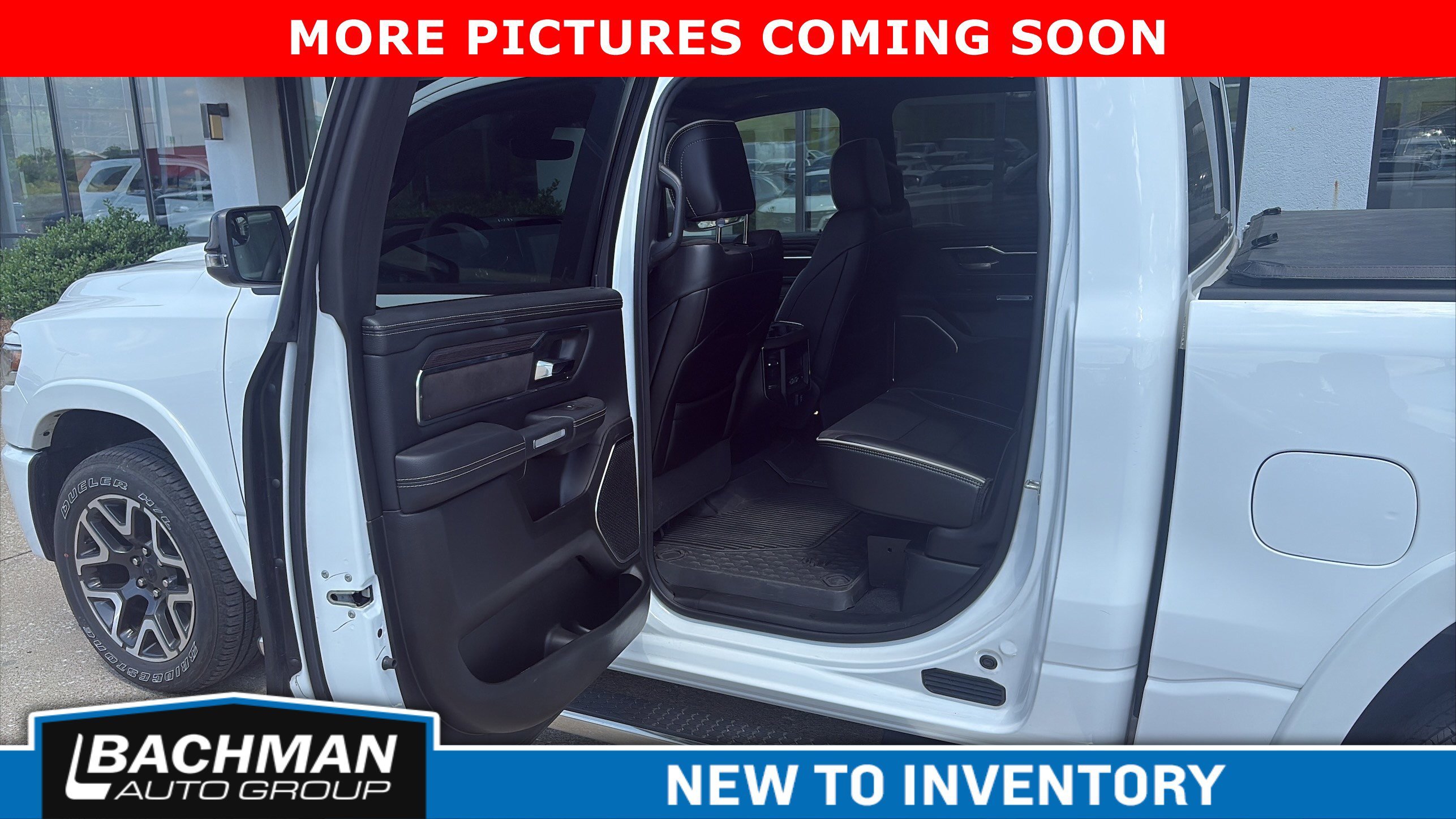 Used 2025 Bright White Clearcoat Ram Laramie image 11