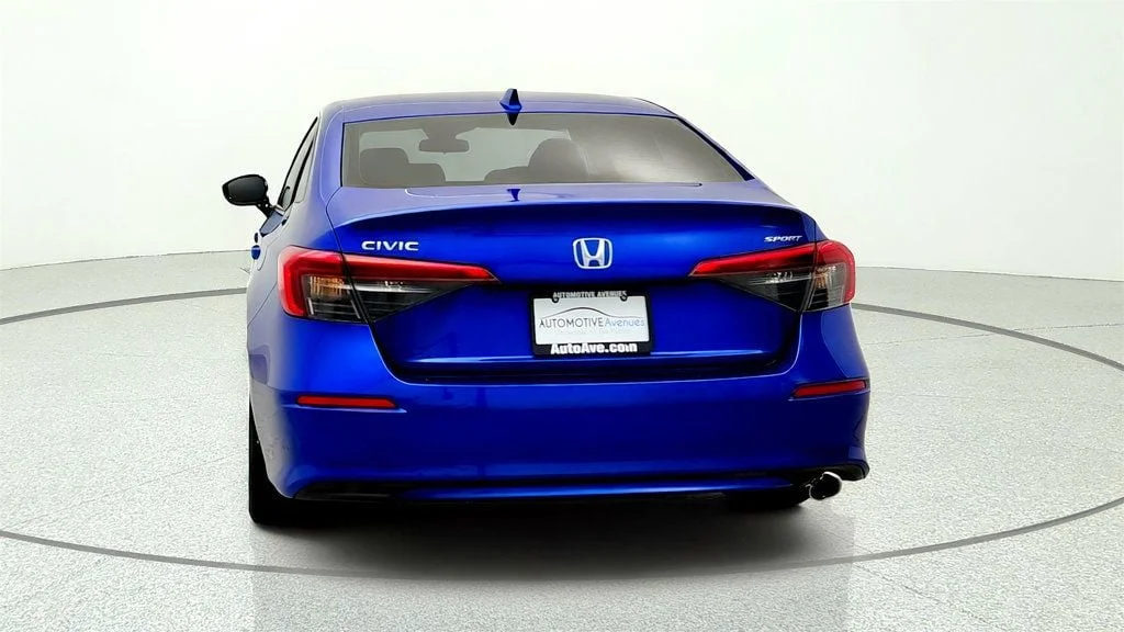 Used 2022 Aegean Blue Metallic Honda Sport CVT image 6