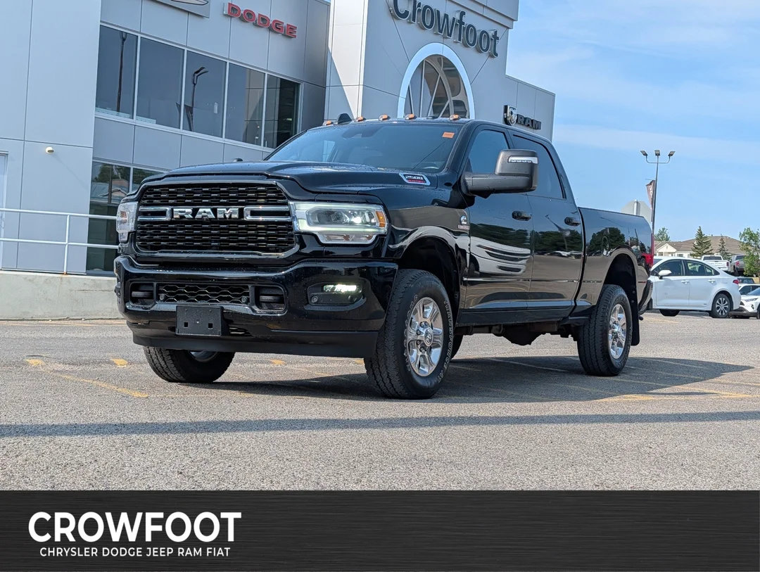 Certified Used 2024 Black RAM Big Horn - - 4x4 - Level II - Bed Utility - Sport Pkg - Safety Grp & More! image 1