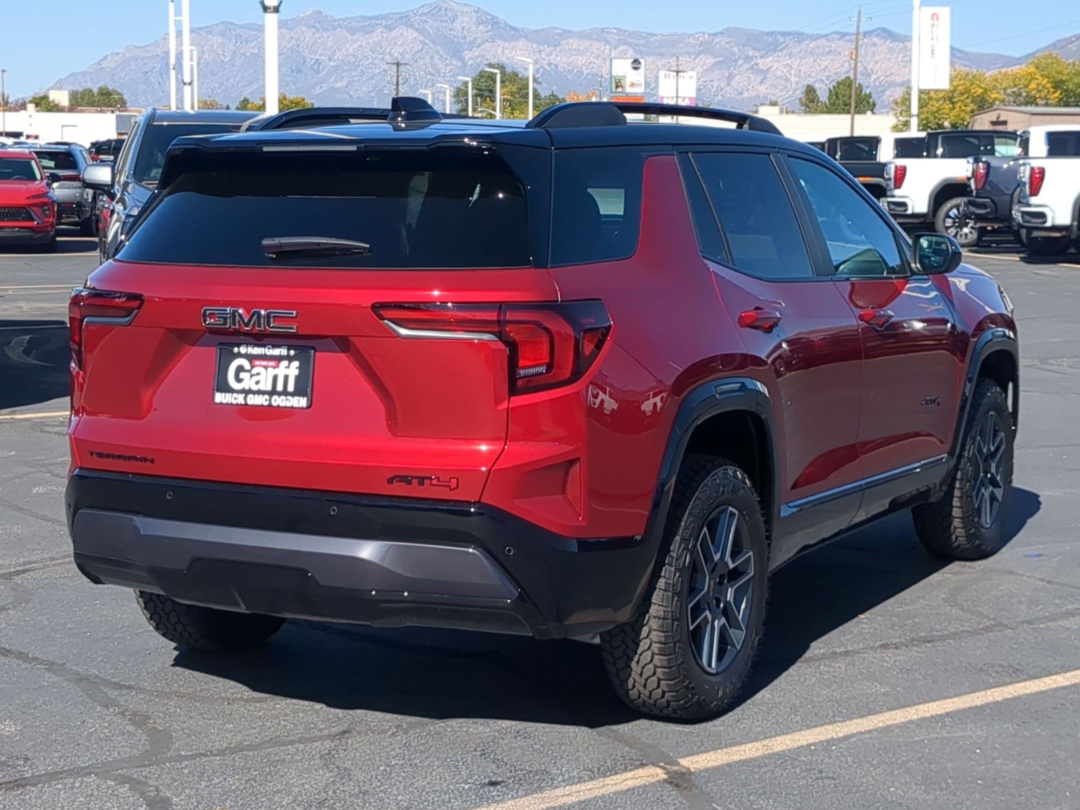 New 2027 Volcanic Red Tintcoat GMC AT4 image 3
