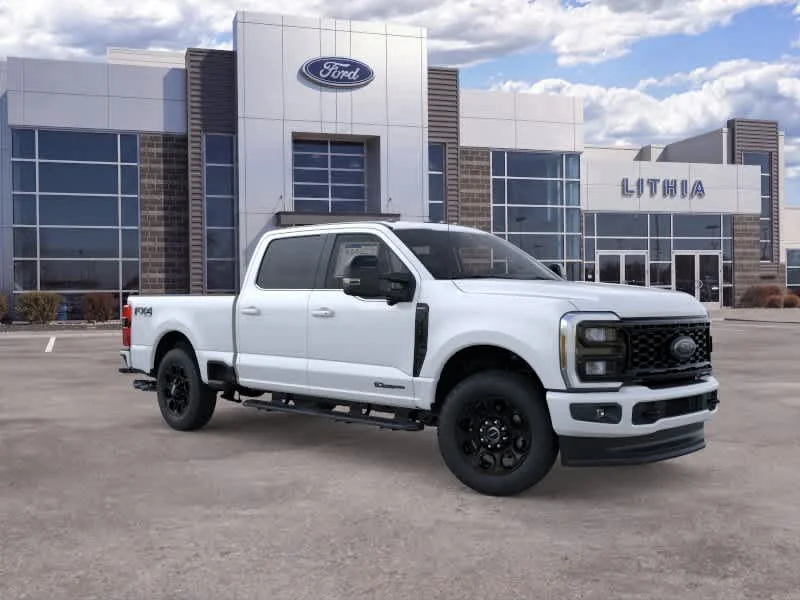 New 2026 Star White Metallic Tri-Coat Ford F-350® Lariat® image 7