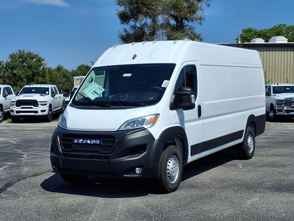 New 2026 Bright White Clear-Coat Exterior Paint RAM High Roof image 2