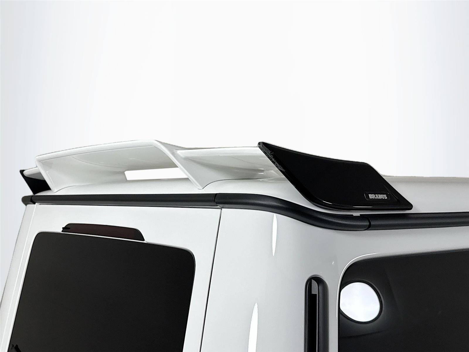 Used 2024 Polar White Mercedes-Benz AMG® G 63  Brabus Custom Widebody / Custom Tiffany Interior image 41