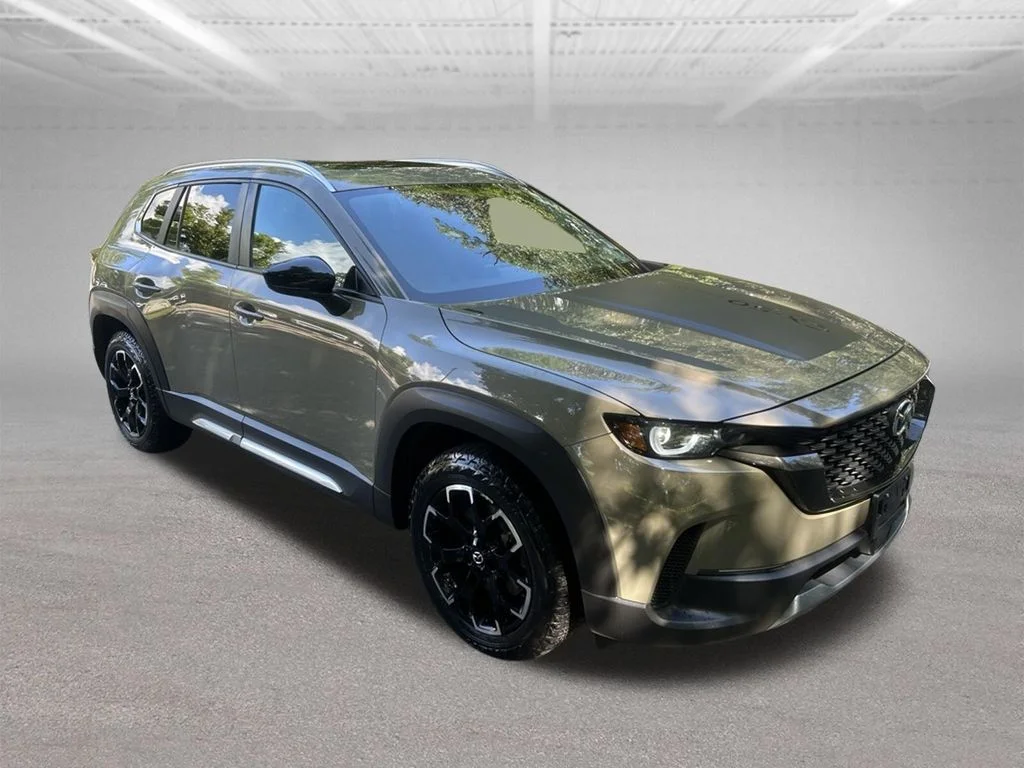 Certified Used 2025 Beige/tan Mazda 2.5 Turbo Meridian Edition image 9