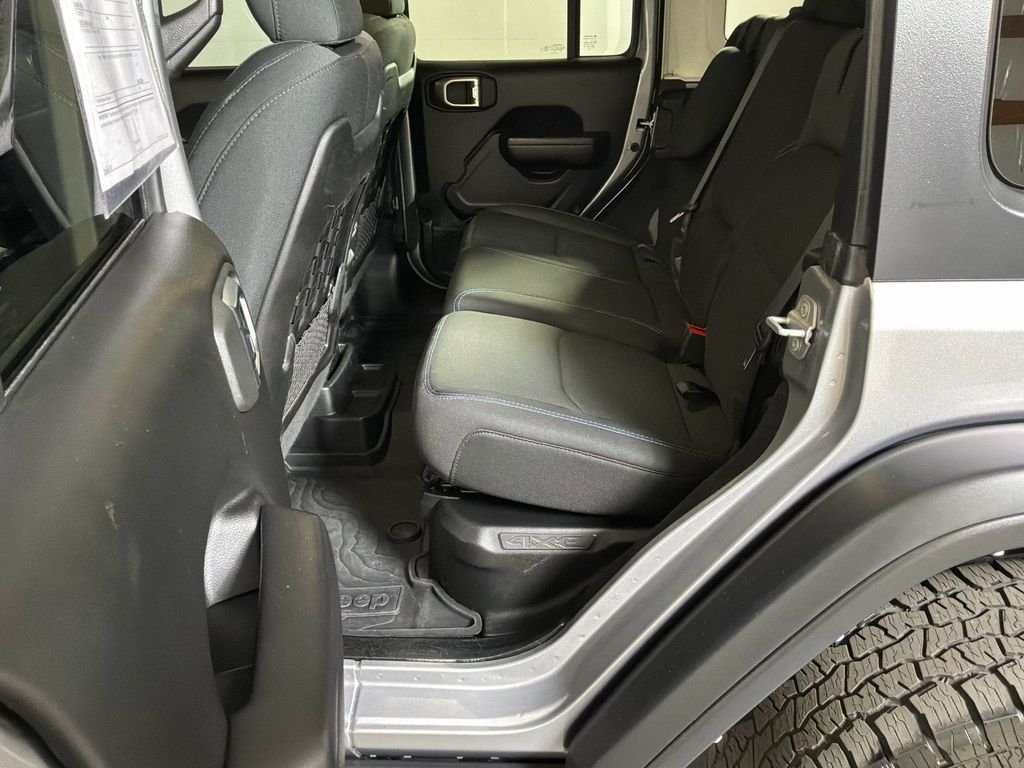 Certified Used 2021 Silver Jeep Unlimited Rubicon 4xe image 17