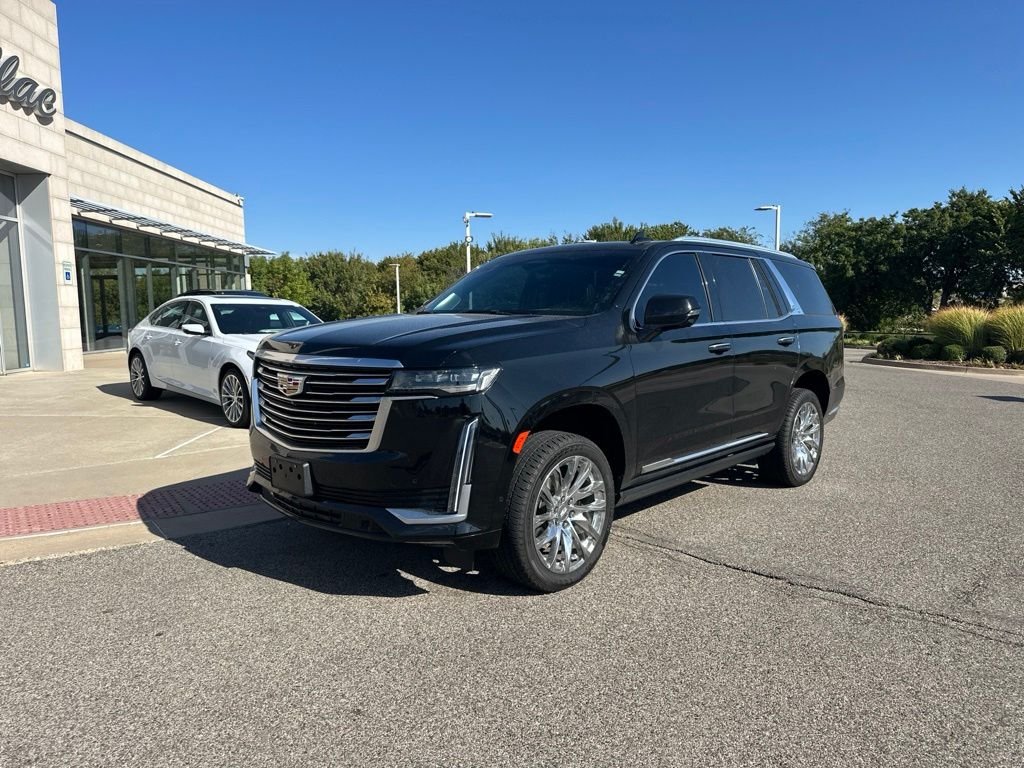 Used 2021 Black Cadillac Premium Luxury Platinum image 1
