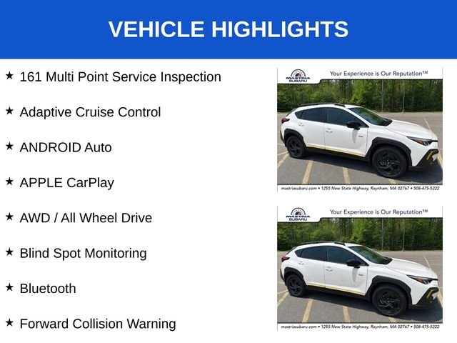Used 2024 Crystal White Pearl Subaru Sport image 3