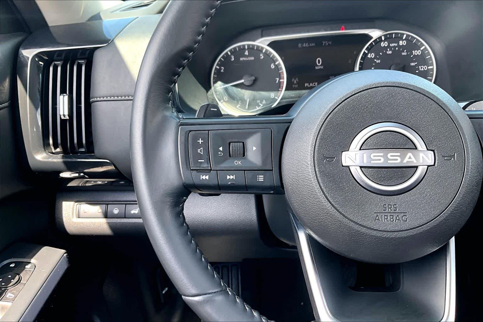 Used 2025 Deep Ocean Blue Pearl Nissan SV image 23