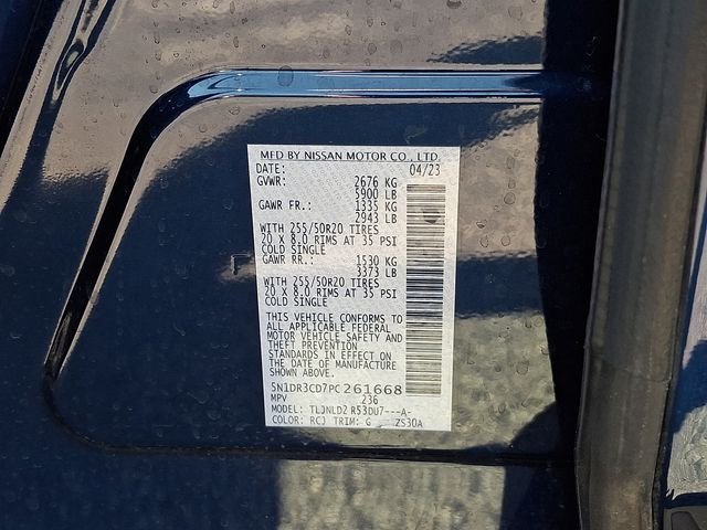 Used 2023 Blue Nissan SL image 31