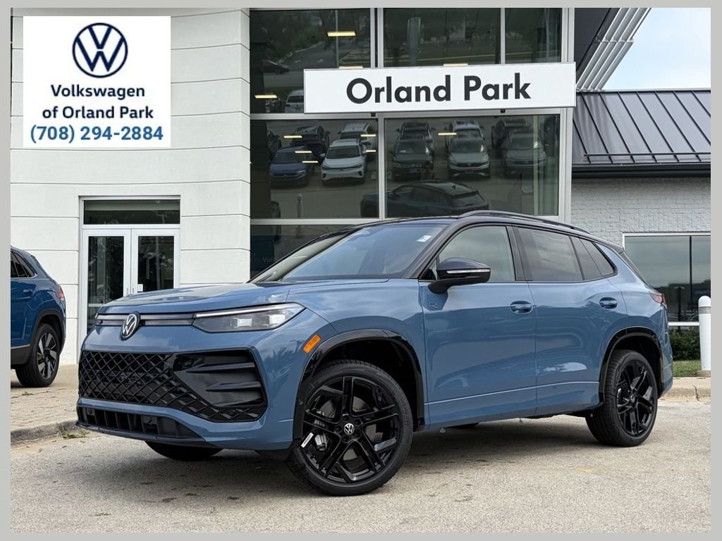 New 2026 Monterey Blue W/Deep Black Roof Volkswagen 2.0T SE R-Line Black image 1