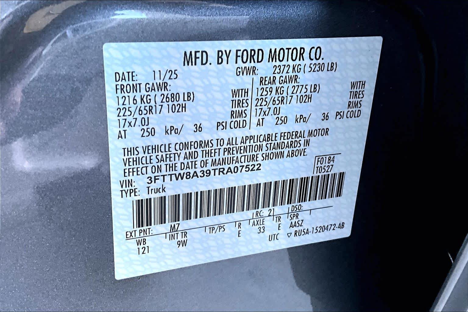 New 2026 Carbonized Gray Metallic Ford XL image 16