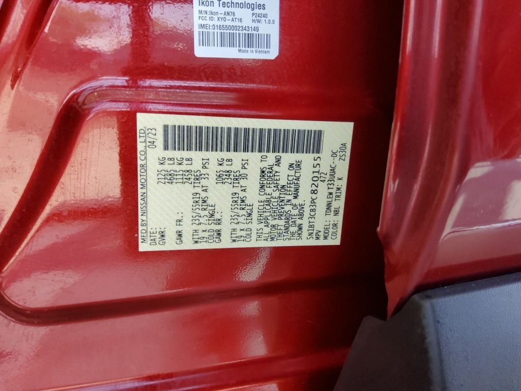 Used 2023 Red Nissan SL image 20
