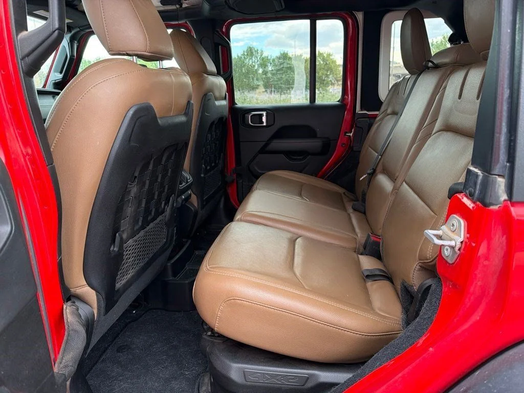 Used 2021 Red Clearcoat Jeep Unlimited Rubicon 4xe image 11