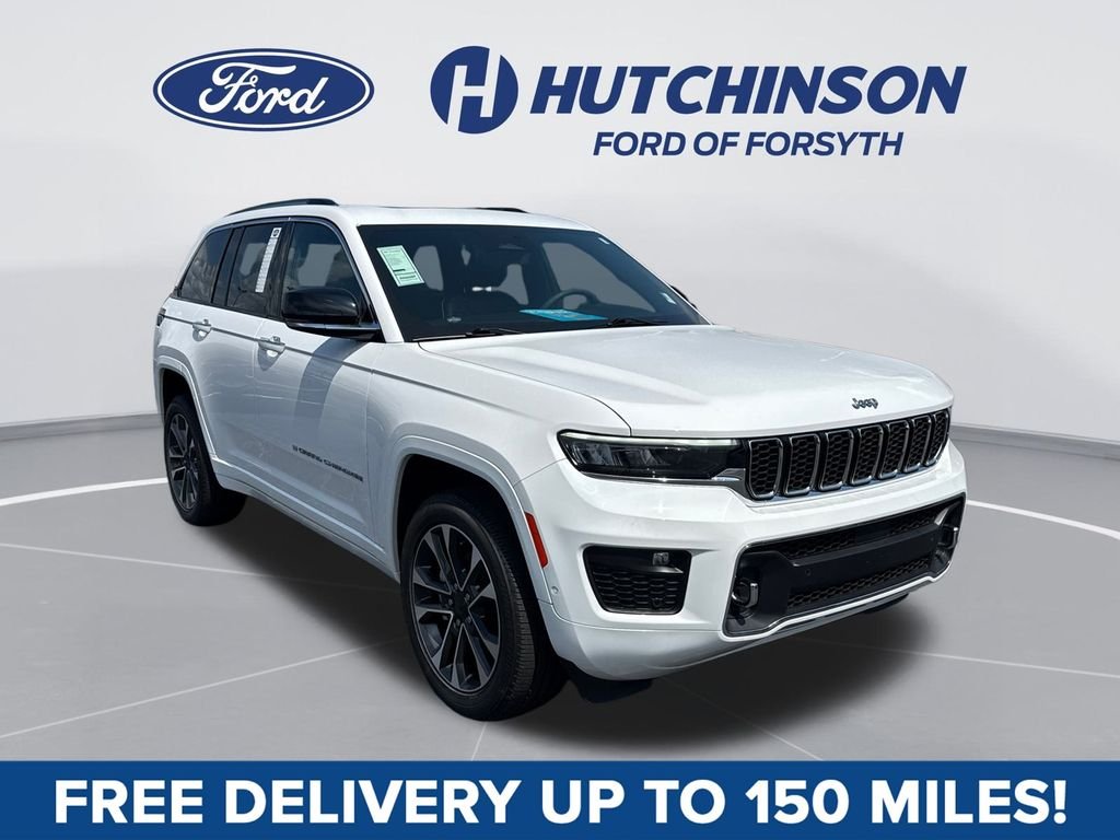 Bright White Clearcoat 2023 Jeep Grand Cherokee Overland RWD SUV / Crossover 4X2