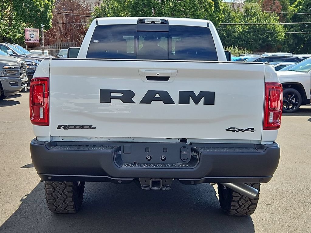 New 2026 Bright White Clear-Coat Exterior Paint RAM Rebel image 6