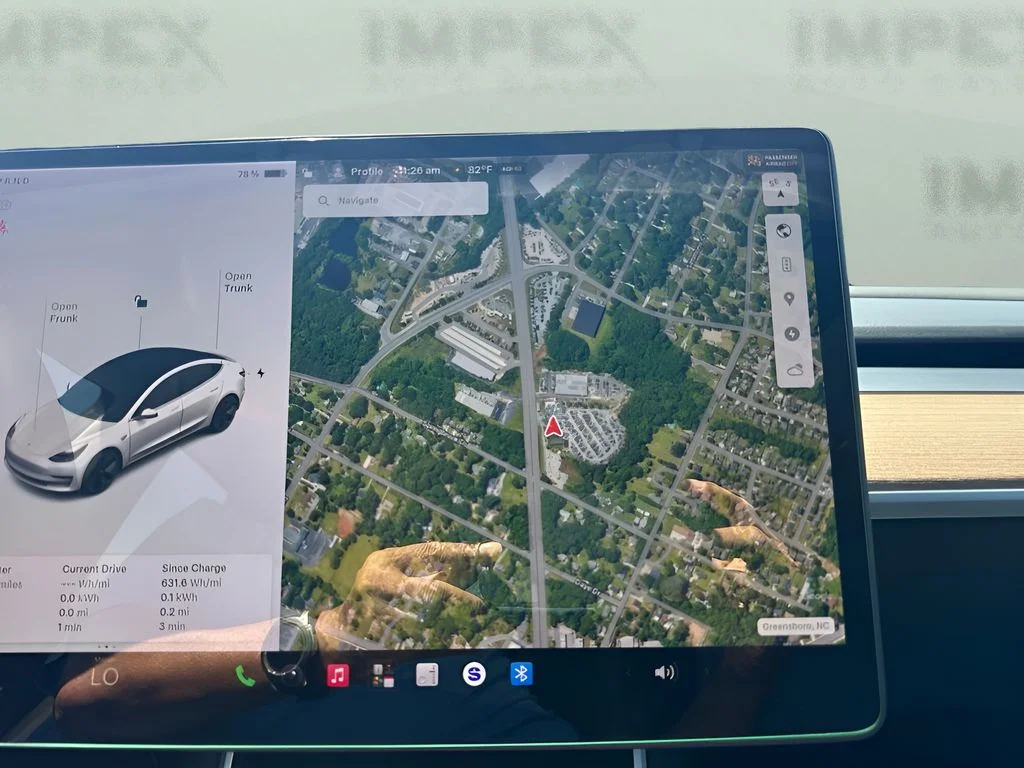 Used 2020 White Tesla Standard Range Plus image 12