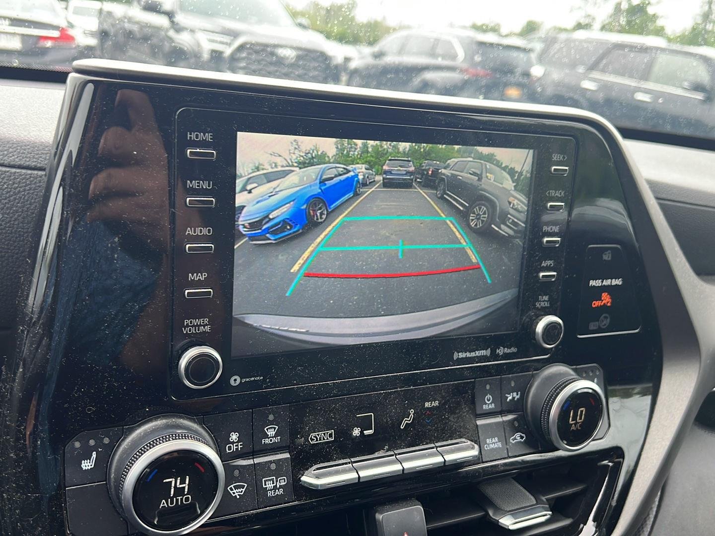 Used 2021 Magnetic Gray Metallic Toyota XLE image 8