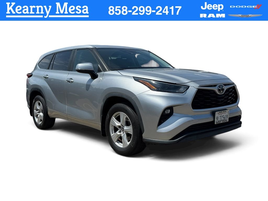 Used 2023 Silver Toyota LE image 1