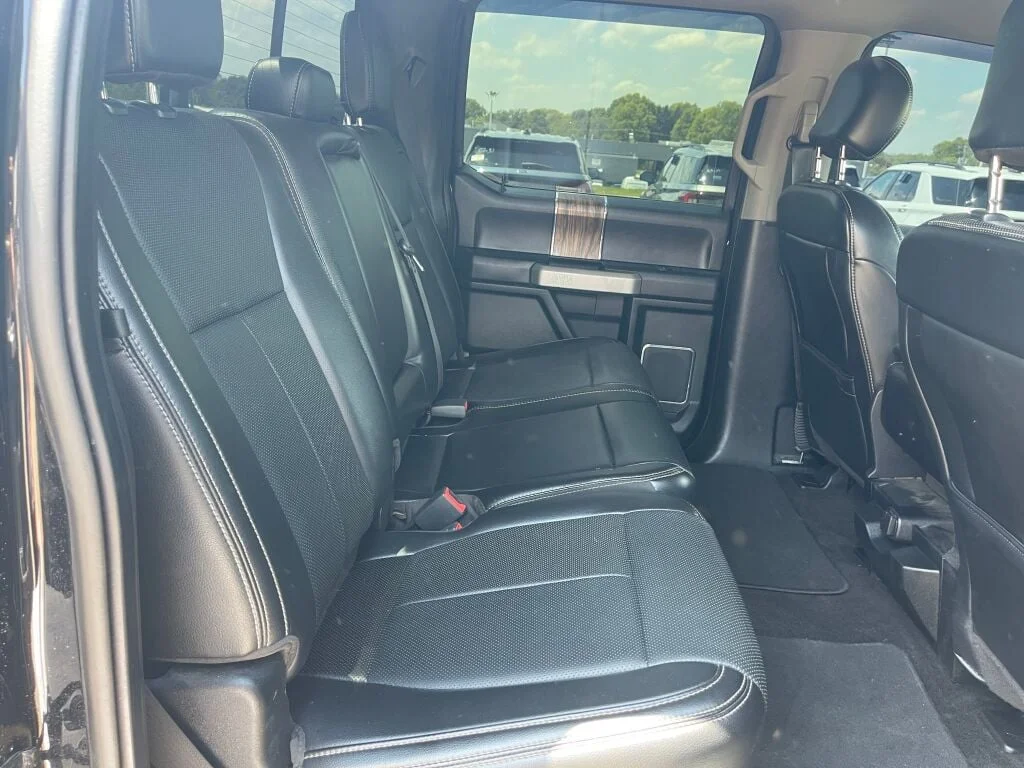 Used 2018 Shadow Black Ford LARIAT image 26