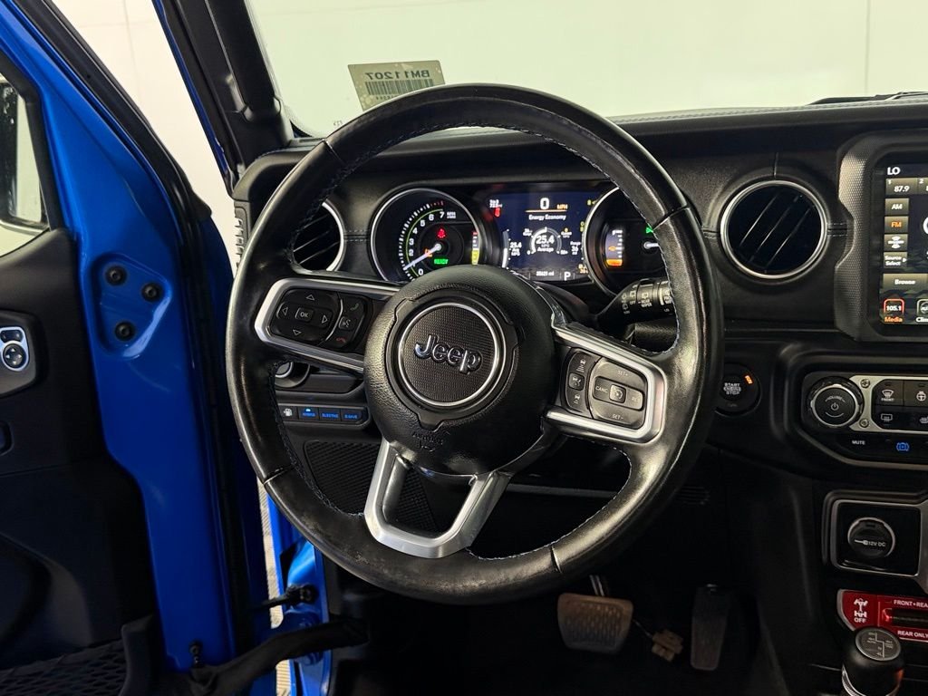 Used 2023 Blue Jeep Rubicon 4xe image 16
