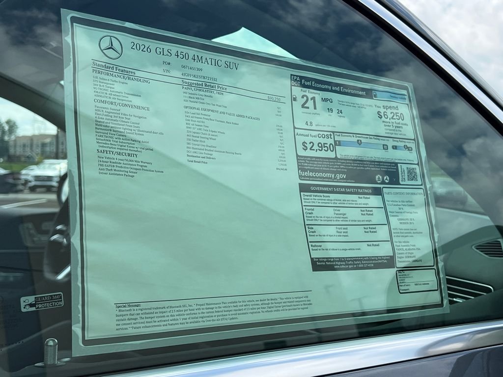 New 2026 Selenite Grey Metallic Mercedes-Benz GLS 450 image 39