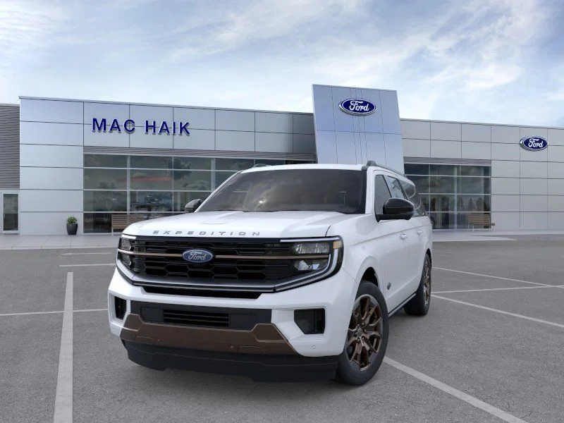 New 2026 Star White Metallic Tri-Coat Ford MAX King Ranch® image 2