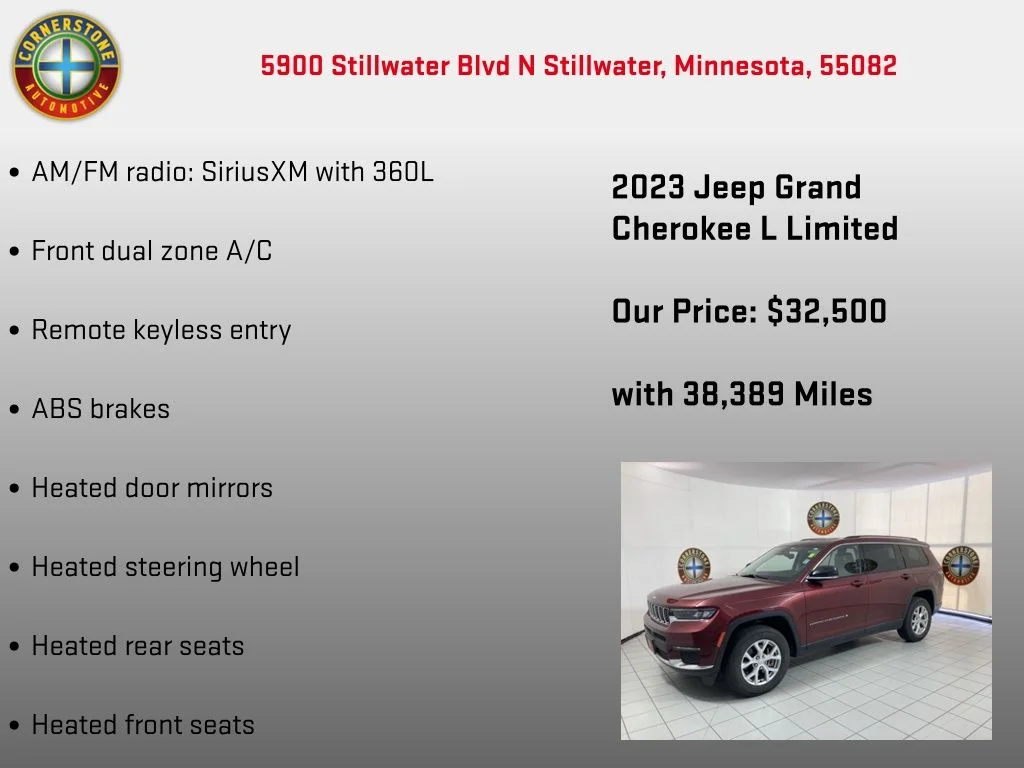 Used 2023 Red Jeep Limited image 5