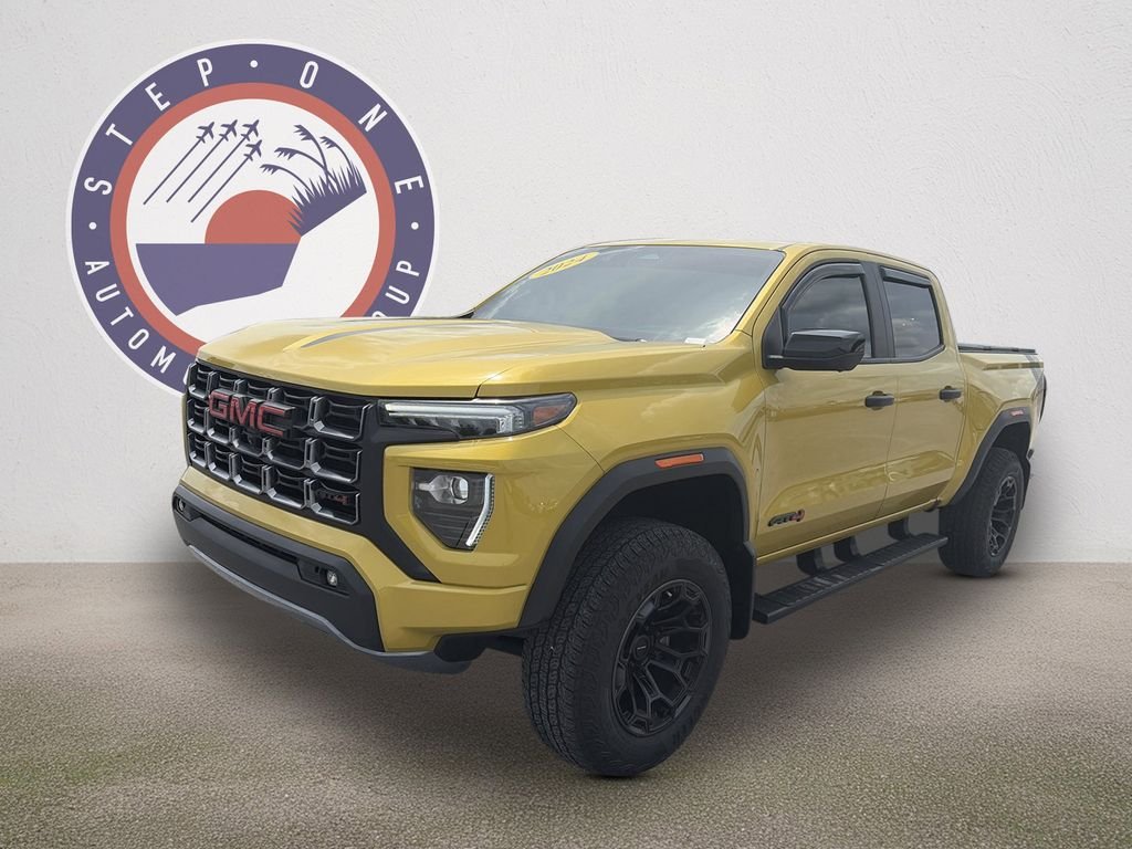 Used 2024 Red GMC AT4 image 2