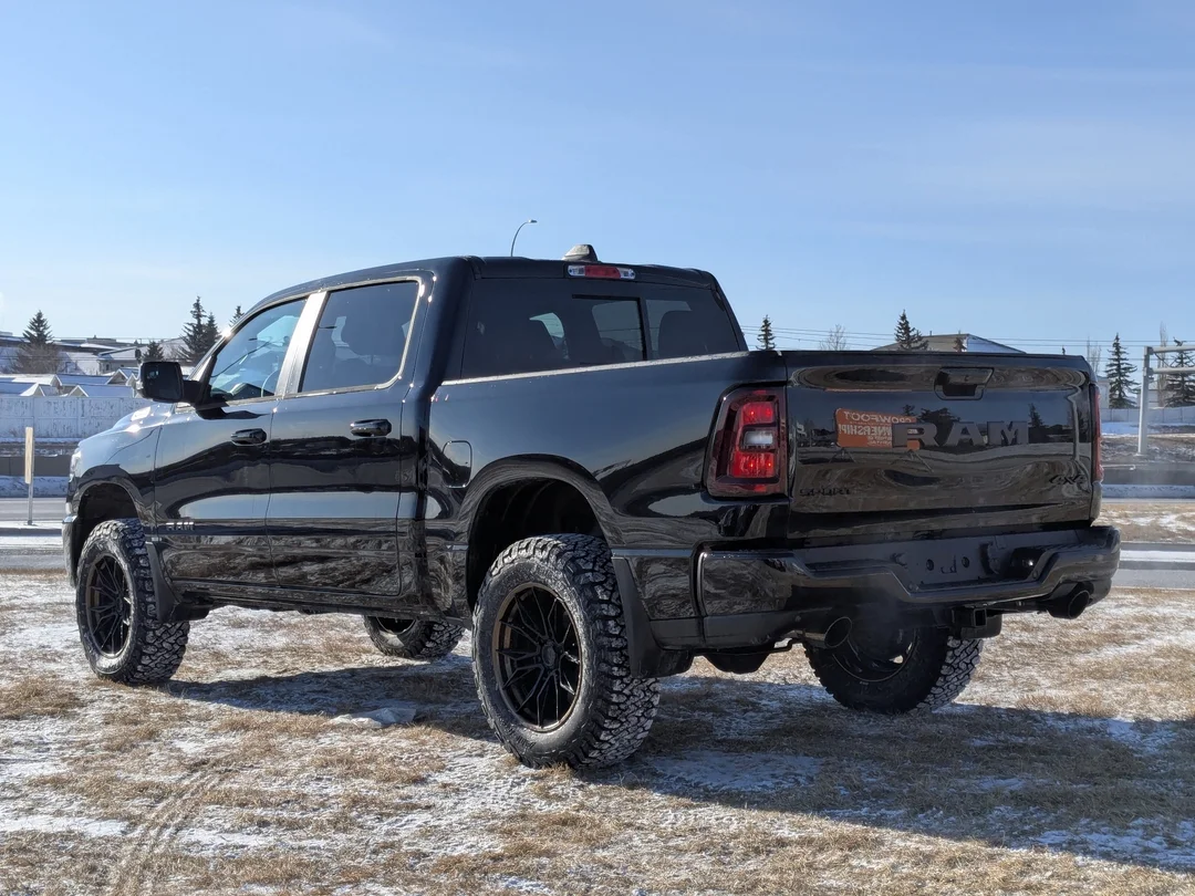 New 2026 Black RAM Sport - - Fuel Rims - A/T Tires - Lifted & More! image 6