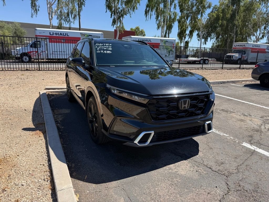 Certified Used 2025 Crystal Black Pearl Honda Sport Touring image 3