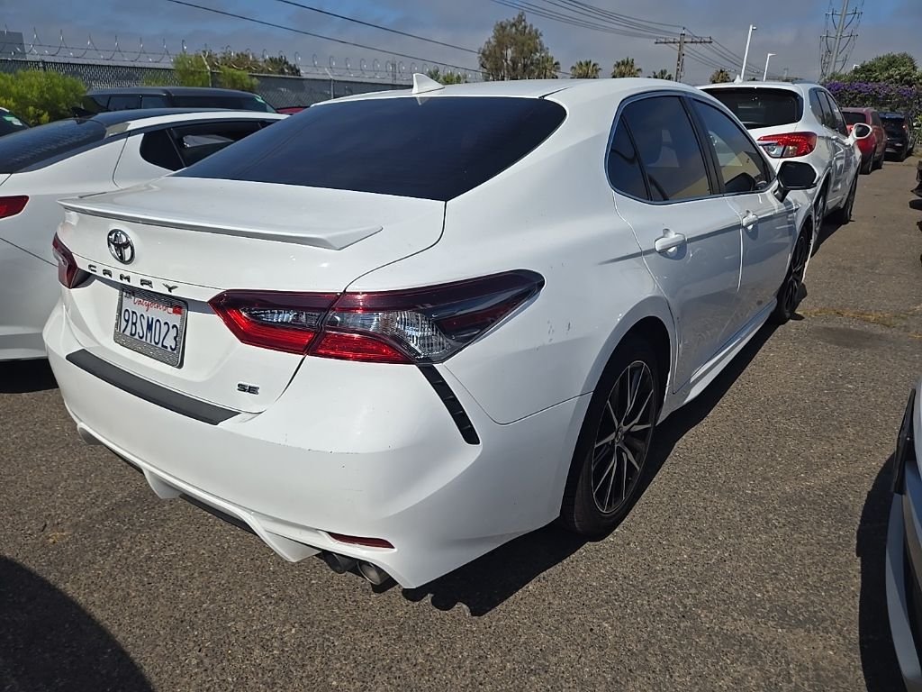 Used 2022 White Toyota SE image 6