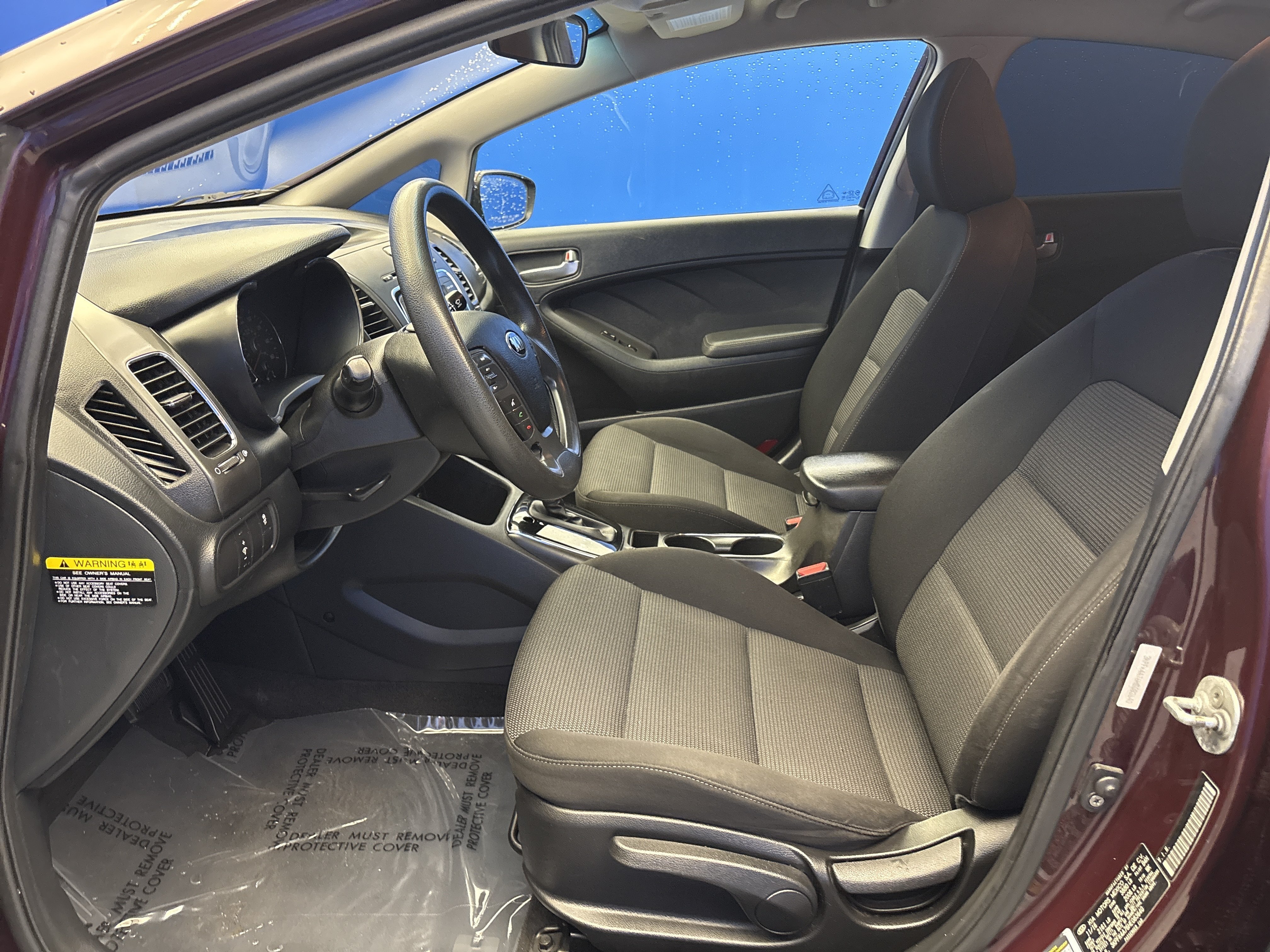 Used 2017 Red Kia LX image 12