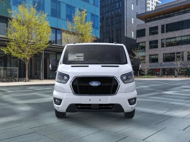 New 2026 Oxford White Ford Passenger Van XLT image 6