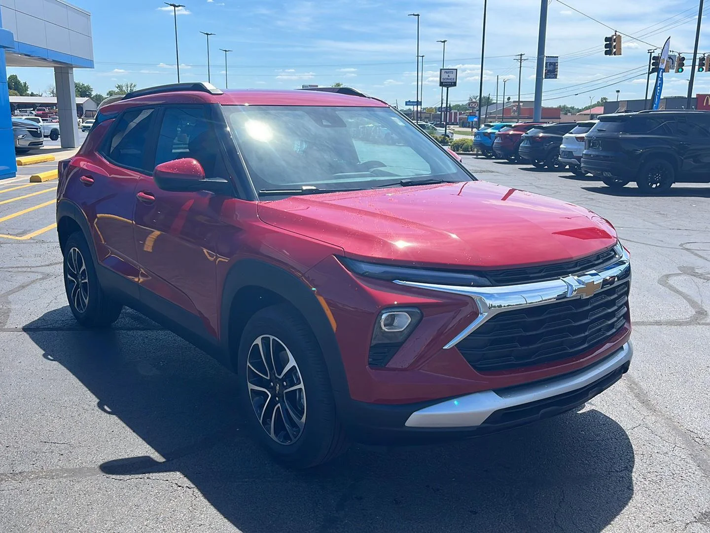New 2026 Apex Red Chevrolet LT image 8