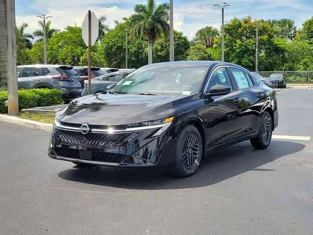 New 2026 Super Black Nissan SV image 24