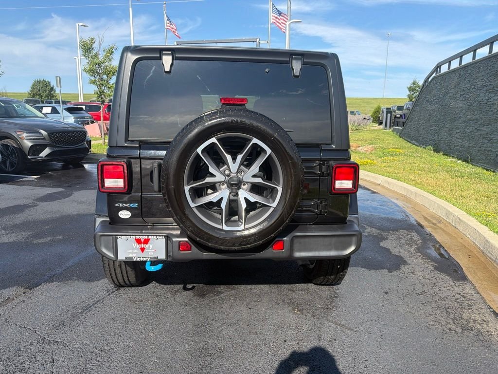 Used 2024 Black Jeep Sport S 4xe image 6