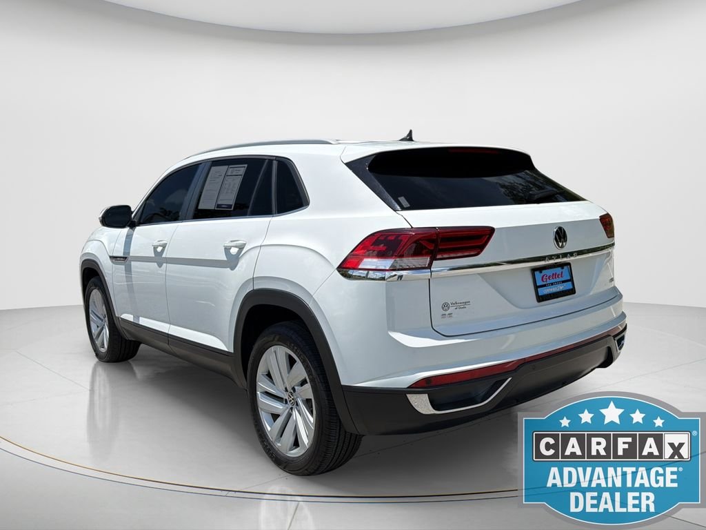 Used 2021 White Volkswagen 2.0T SE w/Technology image 7