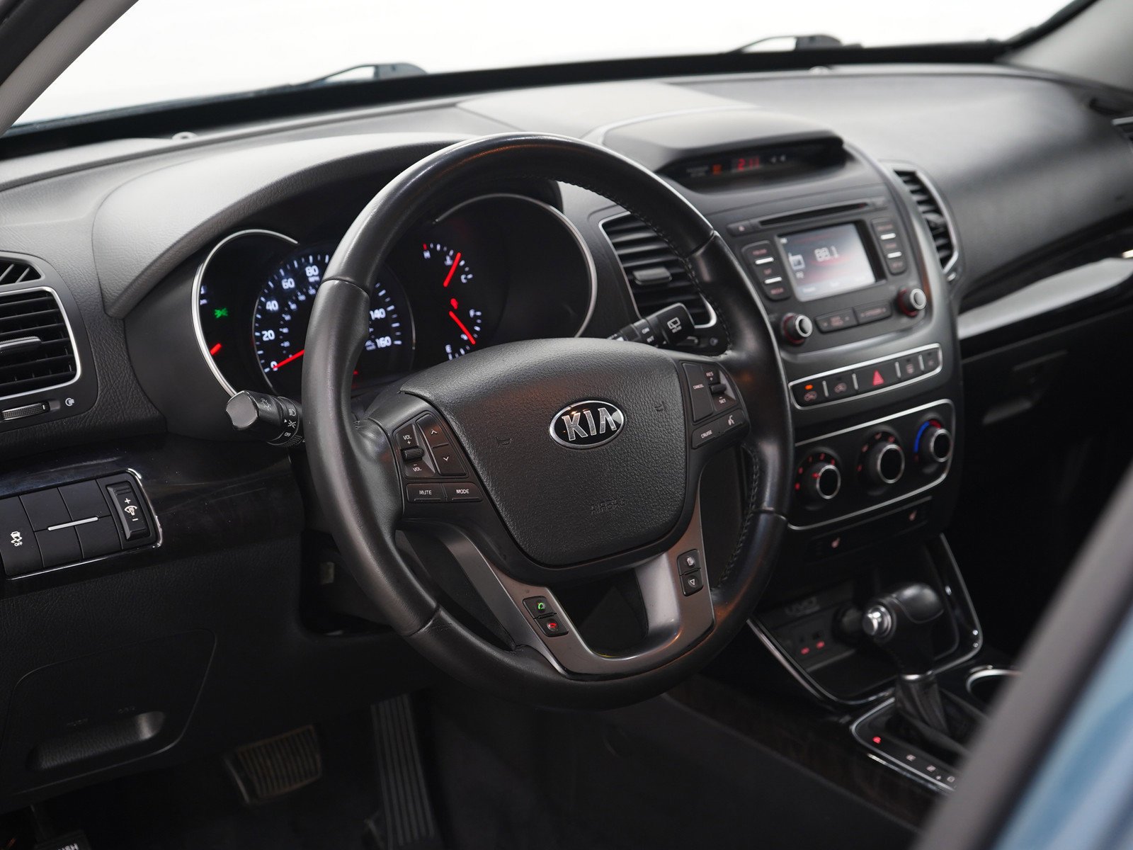 Used 2014 Wave Blue Kia 2WD 4dr I4 LX image 23