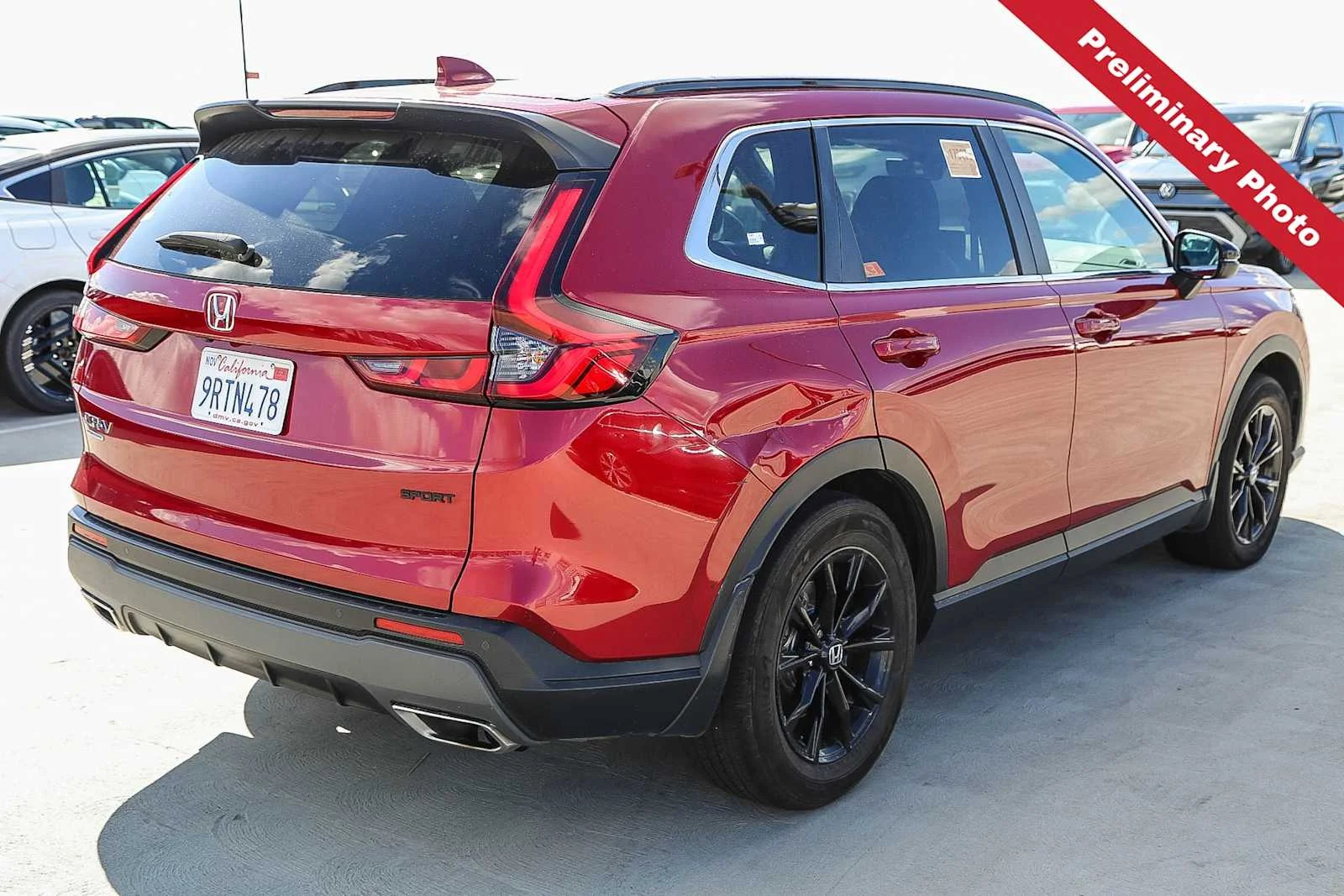 Used 2025 Radiant Red Metallic Honda Sport-L image 8