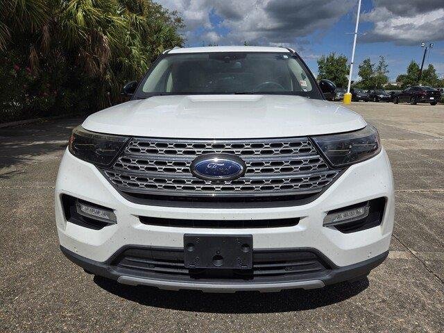 Used 2020 Star White Metallic Tri-Coat Ford Limited image 2