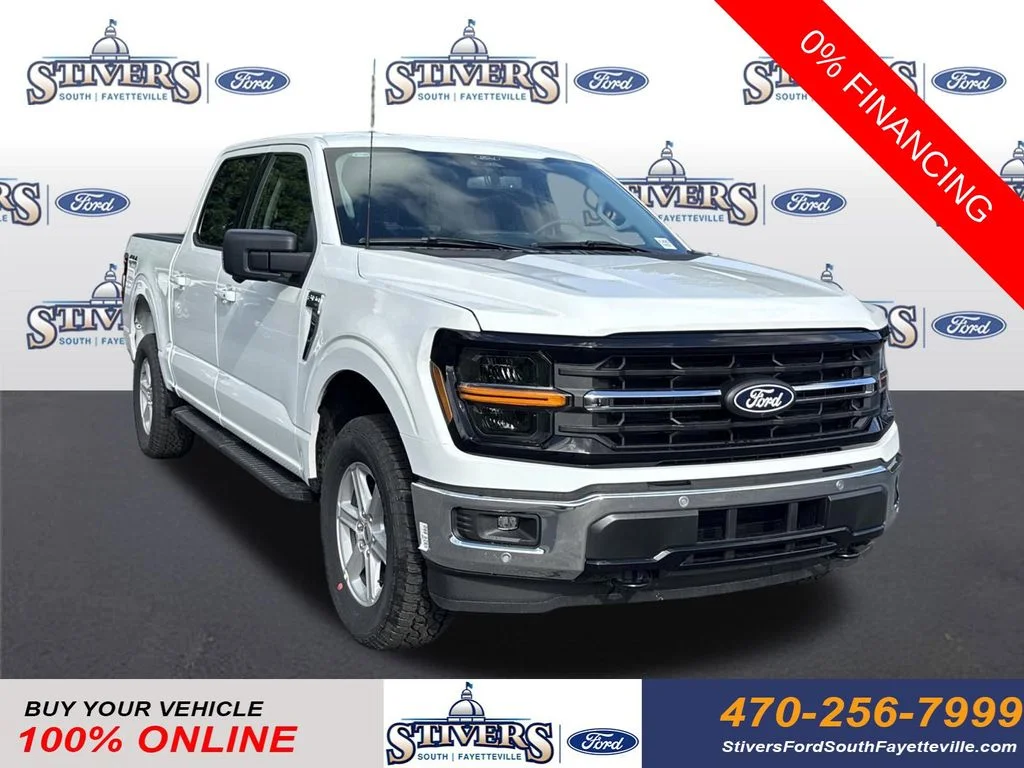 New 2026 White Ford XLT image 1