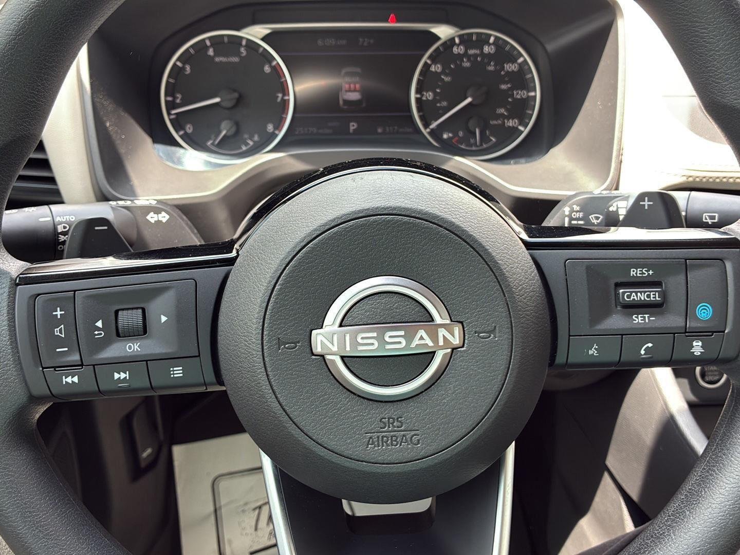Used 2023 Pearl White Tricoat Nissan SV image 33