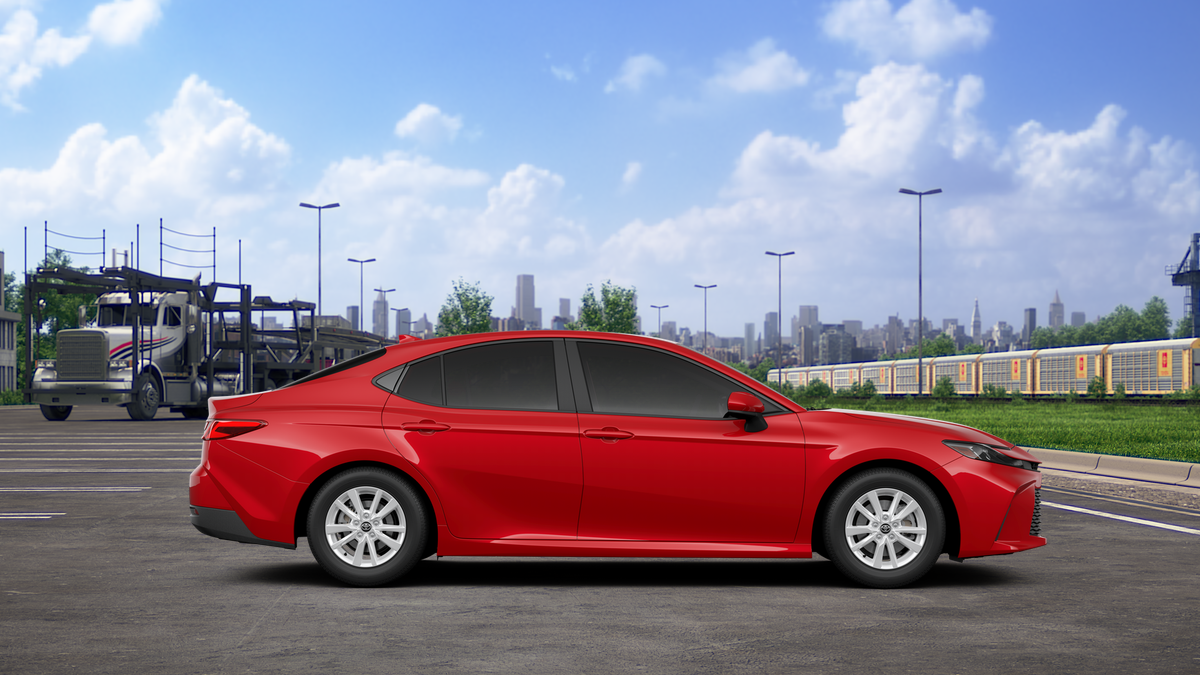 New 2026 Supersonic Red Toyota LE image 35