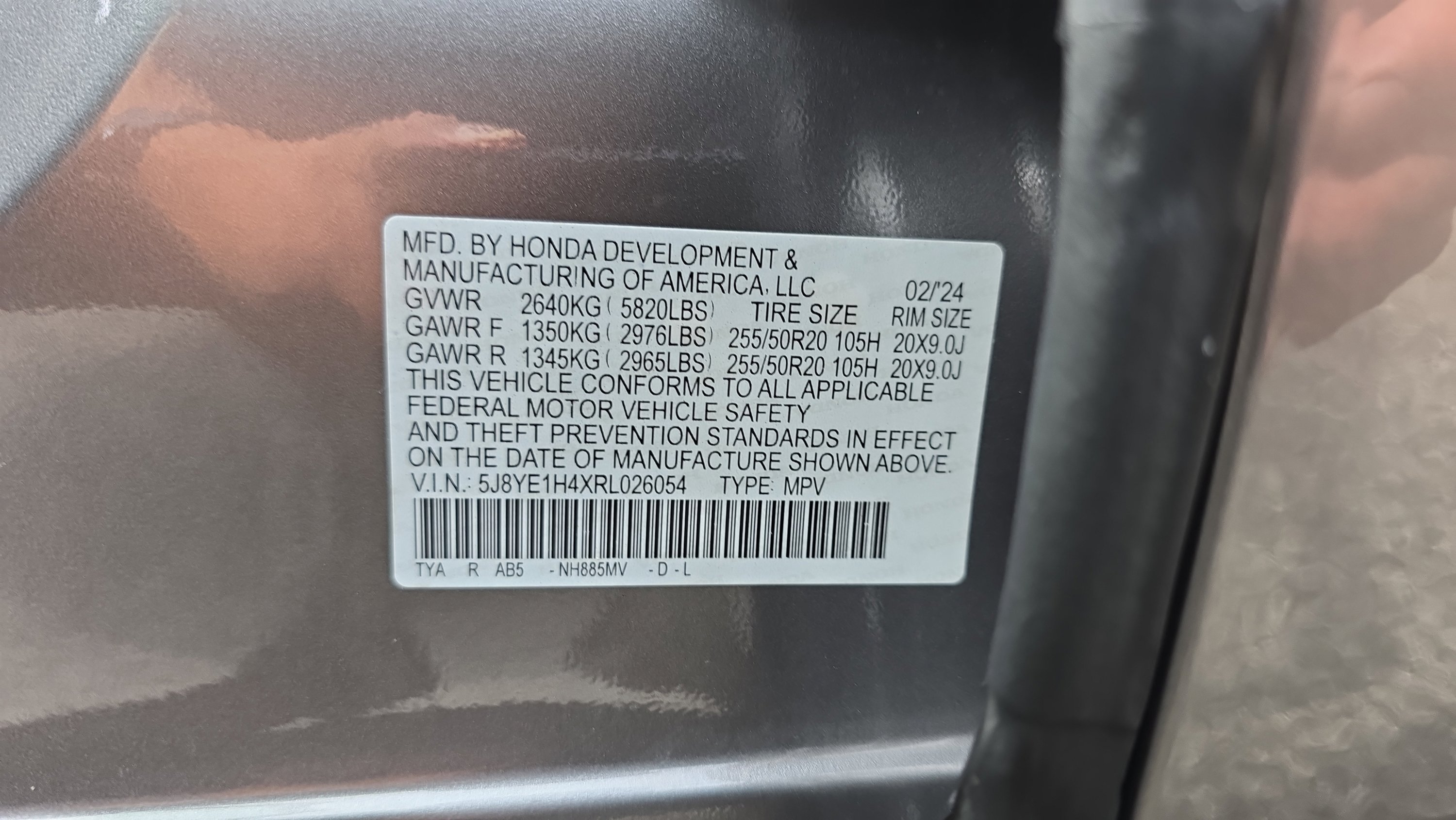 Certified Used 2024 Liquid Carbon Metallic Acura SH-AWD w/Technology Package image 31