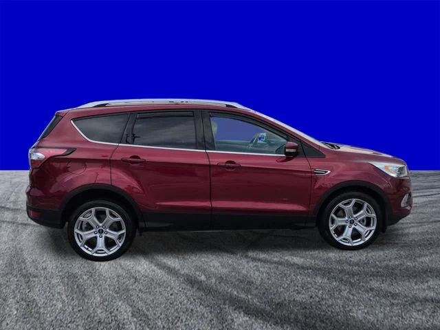 Used 2018 Ruby Red Ford Titanium image 3